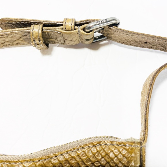 FRYE Bag Crossbody Melissa Floral Swing Leather Dove Bohemian Floral - Picture 5 of 15